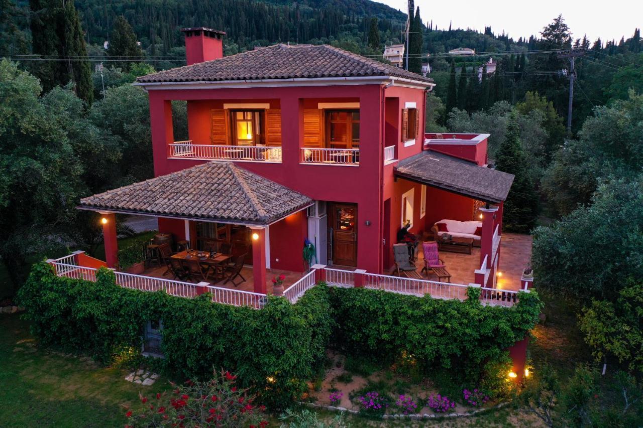 Postatiko Holiday Home Central Corfu Kynopiástai Eksteriør billede