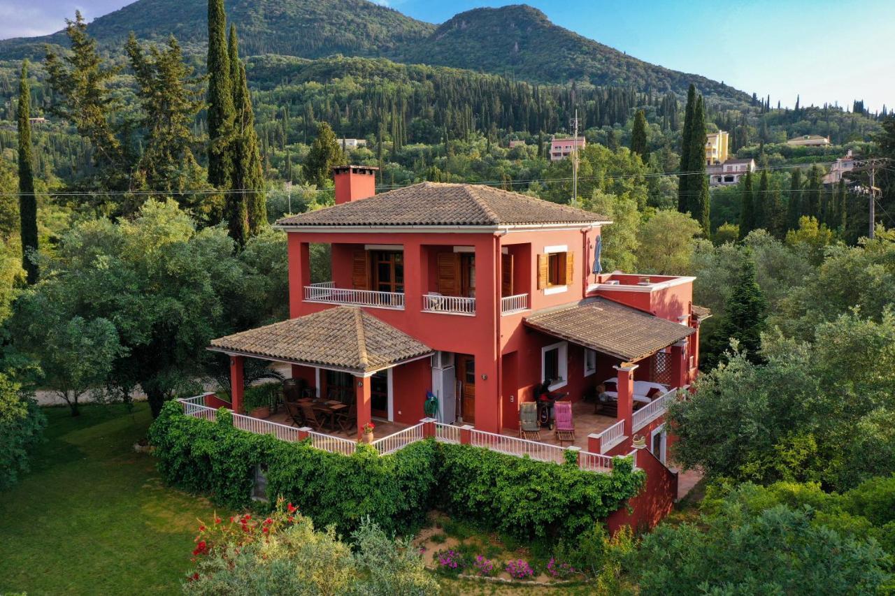 Postatiko Holiday Home Central Corfu Kynopiástai Eksteriør billede