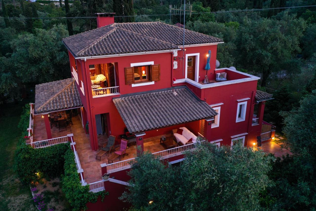 Postatiko Holiday Home Central Corfu Kynopiástai Eksteriør billede