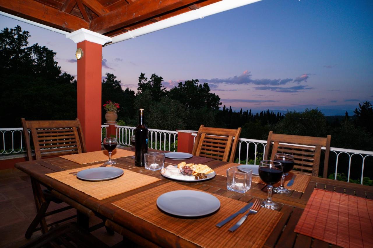 Postatiko Holiday Home Central Corfu Kynopiástai Eksteriør billede